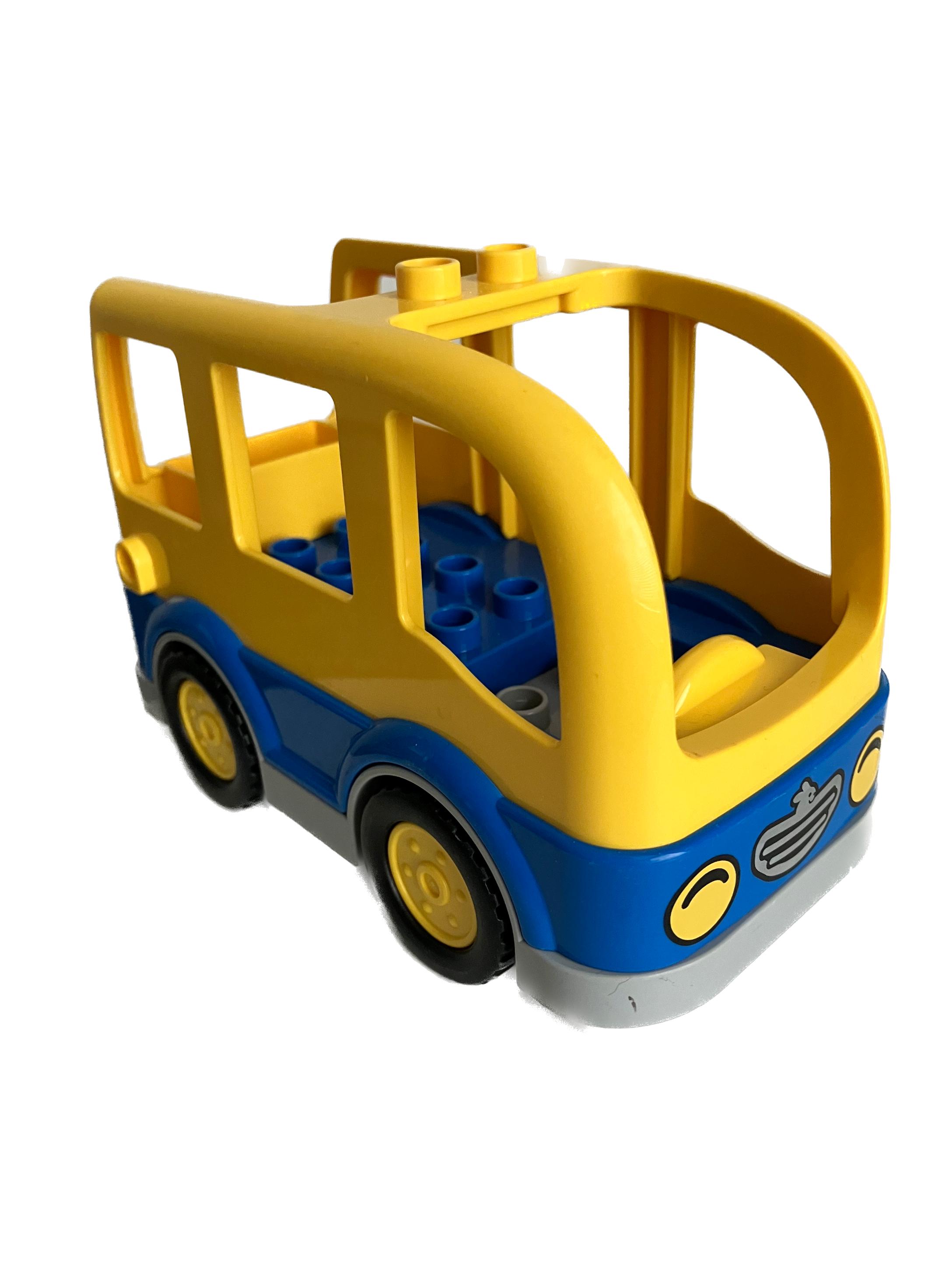 Lego Duplo autobus žlutomodrý